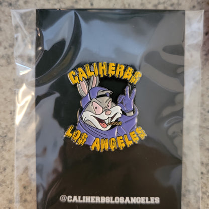 Caliherbs losangeles logo pin