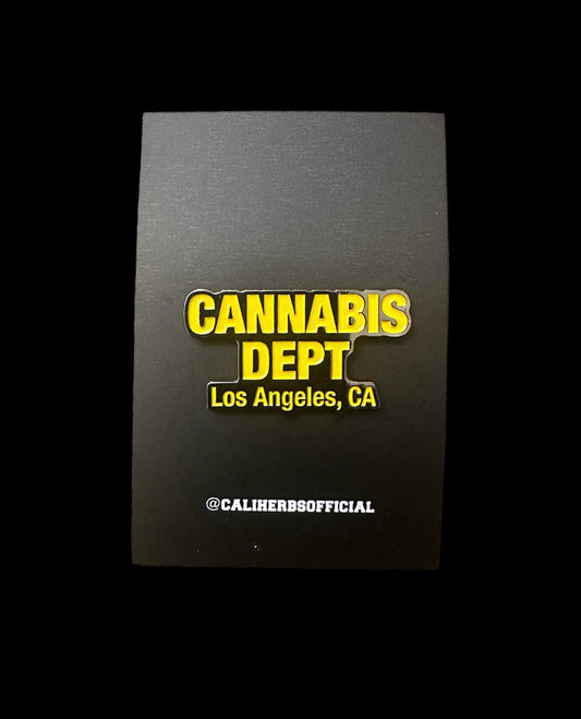 Cannabis Dept LA pin